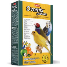 Дополнительный корм Padovan OVOMIX GOLDGIALLO для птенцов и декоративных птиц в период линьки (канарейки, волнистые попугаи, экзотические птицы) 300г