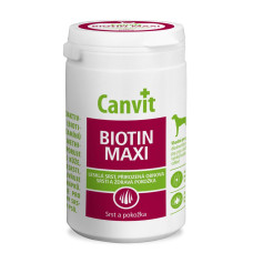 Canvit Biotin Maxi for dogs 230g для восстановления шерсти во время линьки у собак крупных пород