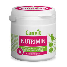 Canvit Nutrimin for cats 150g комплекс вітамінів, мінералів та мікроелементів для повноцінного обміну речовин у кішок