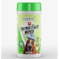 Салфетки ESPREE Tea Tree&Aloe Wipes 50шт с маслом чайного дерева и алоэ вера