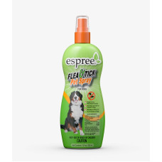Репеллентный спрей ESPREE Flea&Tick Pet Spray 355 мл от блох и клещей для собак от 3 мес.