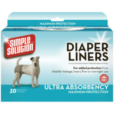 Влагопоглощающие гигиенические прокладки SIMPLE SOLUTION Disposable Diaper Liners -Heavy Flow 10шт