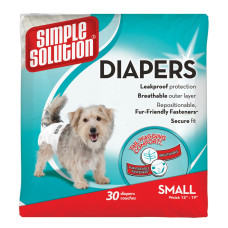 Подгузники SS Disposable Diapers Small для собак малых пород 30шт