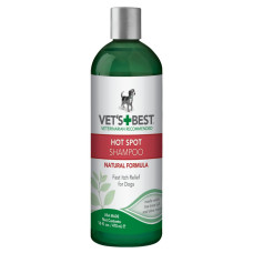 Шампунь от раздражений, воспалений и зуда VET`S BEST Hot Spot Shampoo 470 мл для собак