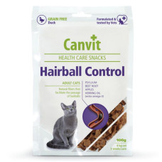 Лакомства Canvit Hairball Control 100г для легкого выведения комков шерсти