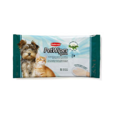 Очищающие влажные перчатки PADOVAN Pet Wipes Glove с протеинами шелка для ухода за шерстью собак и кошек 5 шт