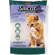 Силикагелевый наполнитель Padovan Silicat Lavender для кошачьих туалетов 5 л/2,2 кг