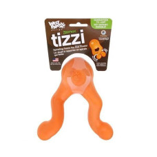 Игрушка для собак Tizzi Small Tangerine/Тиззи для лакомств оранжевая 11см 