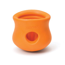 Игрушка для собак Toppl Small Tangerine/Топпл для лакомств оранжевый 8см 