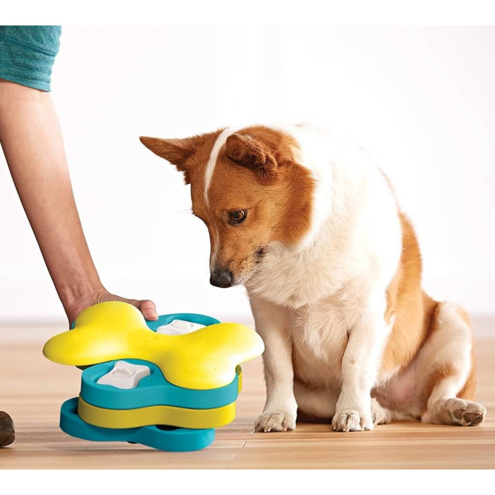 Игрушка интерактивная для собак Nina Ottosson Dog Tornado Blu Торнадо