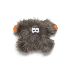 Игрушка пищалка для собак Fergus Orange Fur/Фергус пушистый серебристо-коричневый 16см 