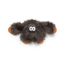 Игрушка пищалка для собак Jefferson Pewter Fur/Джефферсон пушистый серебристо-коричневый 17см