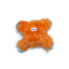 Игрушка пищалка для собак Lincoln Orange Fur/Линкольн пушистый оранжевый 23см 