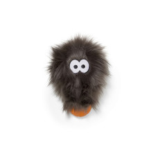 Игрушка пищалка для собак Rosebud Pewter Fur/Роузбуд пушистый серебристо-коричневый 17см 