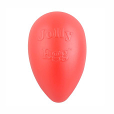 Игрушка для собак твердая JOLLY EGG я H 20 см, D 11 см, красная