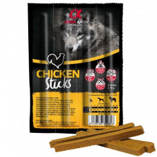 Палочки ALPHA SPIRIT DOG Sticks Chicken - полувлажное лакомство из курятины, 300г (30 стиков)
