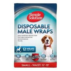 Влагопоглощающий поясок SS Disposable Male Wrap Small для псов мелких пород 12шт