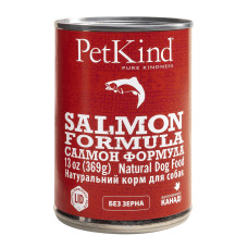 Консервы PetKind Salmon Formula для собак с глососем и сельдью 369г