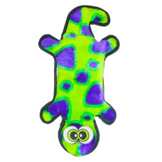 Іграшка-піщалка для собак Outward Hound Invincibles Geсko Гекон сіро-зелений