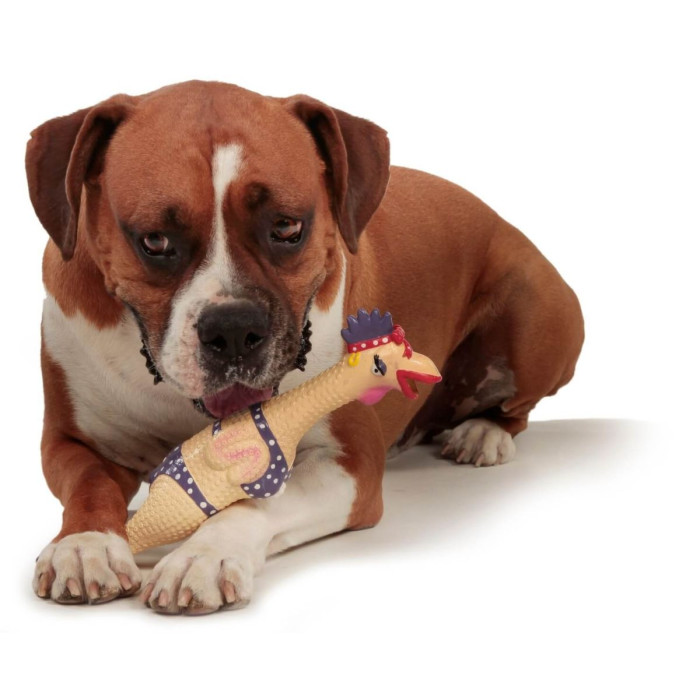 Игрушка-пищалка для собак Petstages Squawkers Henrietta Курица Генриетта