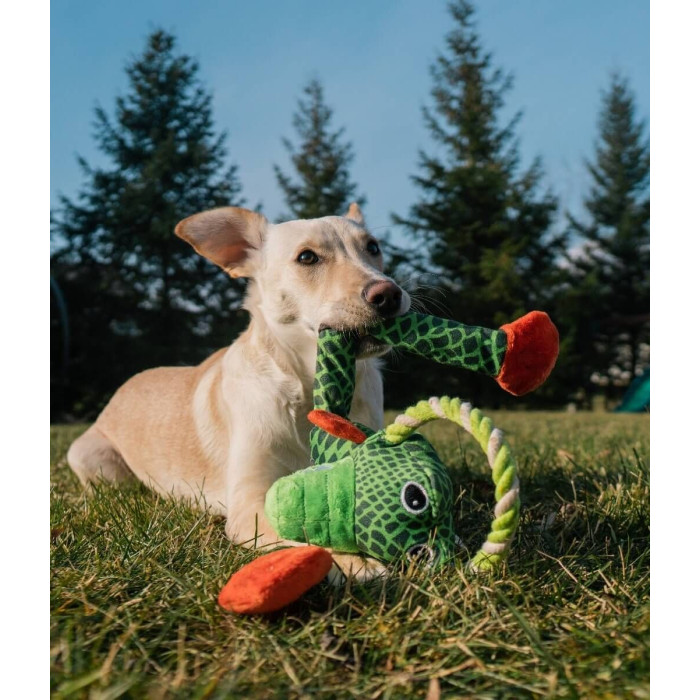 Игрушка для собак Petstages Gator Ropes-A-Go-Go Крокодил