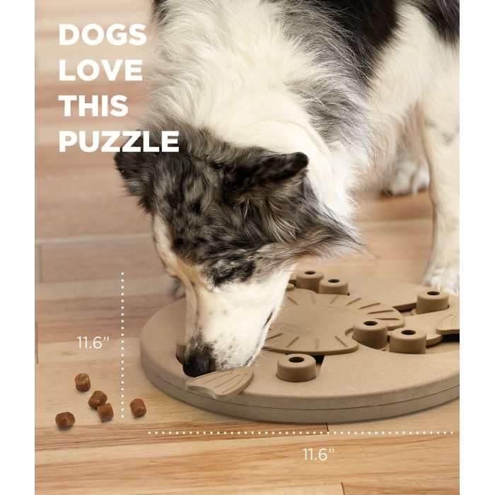 Игрушка интерактивная для собак Nina Ottosson Dog Worker Ребус зеленый