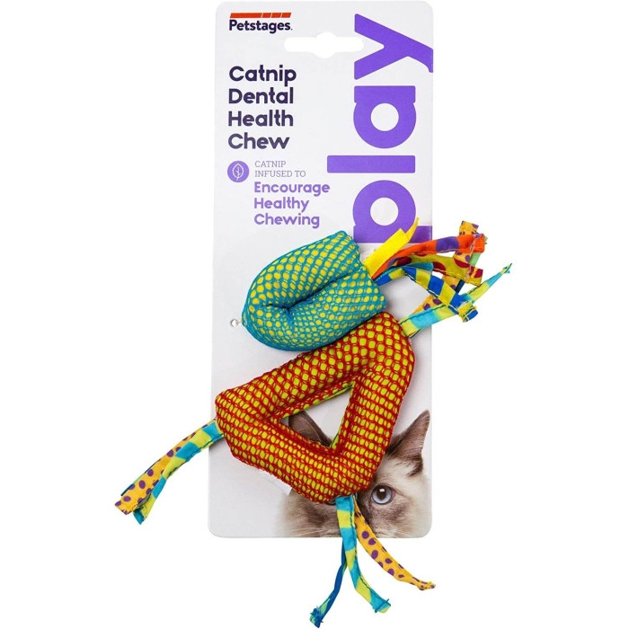 Іграшка для кішок Petstages Catnip Dental Health Chew для зубів з котячою м'ятою