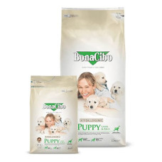 Сухий корм BonaCibo Puppy Lamb&Rice для цуценят всіх порід до 12 міс.15 kg