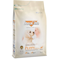 Сухий корм BonaCibo Puppy Chicken&Rice with Anchovy для цуценят всіх порід віком до 12 міс. 3 kg