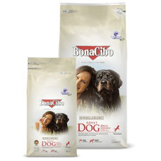 Сухий корм BonaCibo Adult Dog High Energy Chicken&Rice with Anchovy з м'ясом курки, анчоусами та рисом для дорослих активних собак усіх порід 15 kg