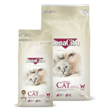 Сухий корм BonaCibo Adult Cat Chicken&Rice with Anchovy з м'ясом курки, анчоусами та рисом для котів 5 kg