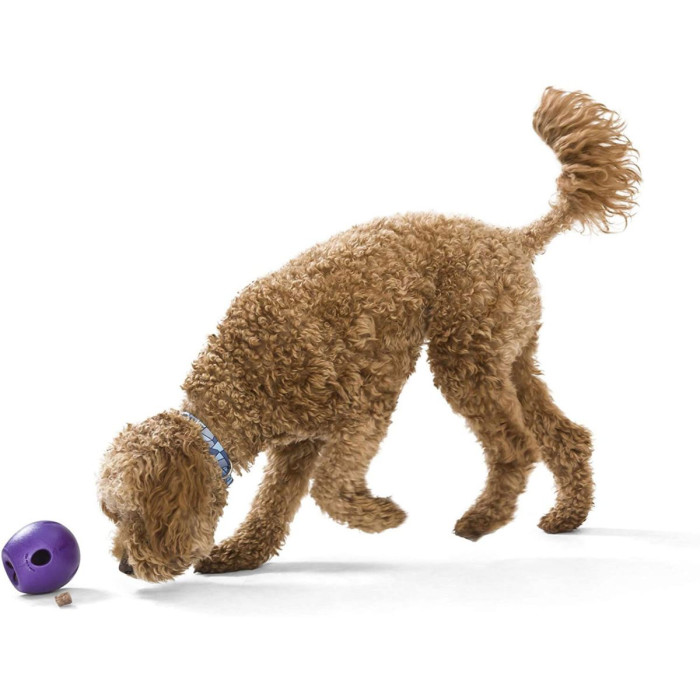 Іграшка для собак Rumbl Large Eggplant/Румбл фіолетовий 10см