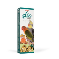 Запеченые палочки Padovan STIX SWEET PARROCCHETTI с арахисом и медом для попугаев среднего размера 100 г