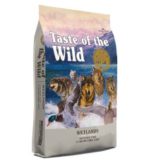 Корм TASTE OF THE WILD WETLANDS CANINE 12,2 kg для взрослых собак с уткой и перепелом