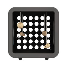 Кубик для відпочинку кішок JOLLY PETS KITTY KASA RECREATION темно-сірий