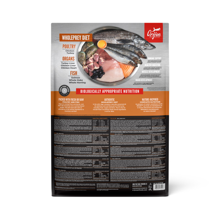 Корм ORIJEN Puppy Small Breed Dog для щенков малых пород, 4.5 KG