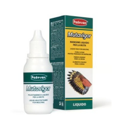 Дополнительный жидкий прикорм Padovan Mutavigor (Мутавигор) для птиц, живущих в клетках и вольерах, 30 мл
