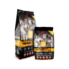 Полнорационный сухой корм для собак Alpha Spirit Only One Free Range Poultry (курица, индейка, утка, рыба), 12 кг