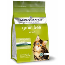 Беззерновой корм для котят Arden Grange Kitten chicken/potato со свежей курицей и картофелем, 2 кг