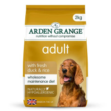 Корм Arden Grange Adult Duck/rice для взрослых собак со свежей уткой и рисом, 2 кг