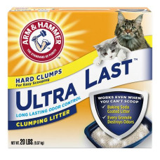 Ультра-комкующийся наполнитель ARM & HAMMER Ultra Last Clumping Litter 9,07 кг