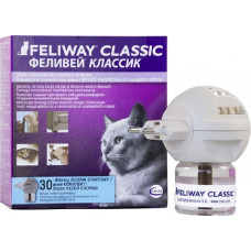 Устройство для снятия стресса и коррекции поведения у кошек Ceva Feliway Classic (Феливей) (диффузор+сменный блок), 48 мл