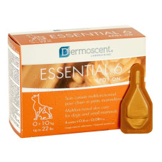 Точечное средство Dermoscent Essential-6 spot-on для ухода за шерстью собак 0-10кг (4пип.х0,6мл)