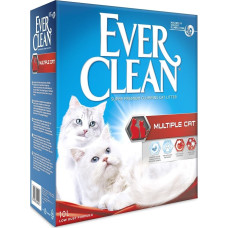 Комкующийся наполнитель Ever Clean Multiple Cat для лотков, используемых несколькими кошками