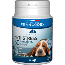 Антистресс (успокаивающие) таблетки LABORATOIRE FRANCODEX ANTISTRESS DOG CAT для собак и кошек (60 шт)