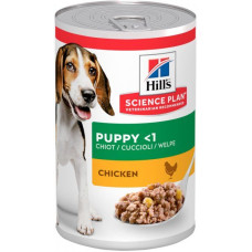 Консервы Hill's SP Canine Puppy Chicken для щенков с курицей, 370г