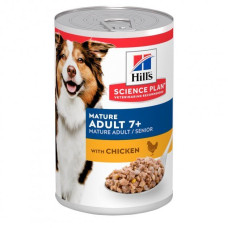 Консервы Hill's SP Canine Mature 7+ Chicken для пожилых собак старше 7-ми лет, 370г