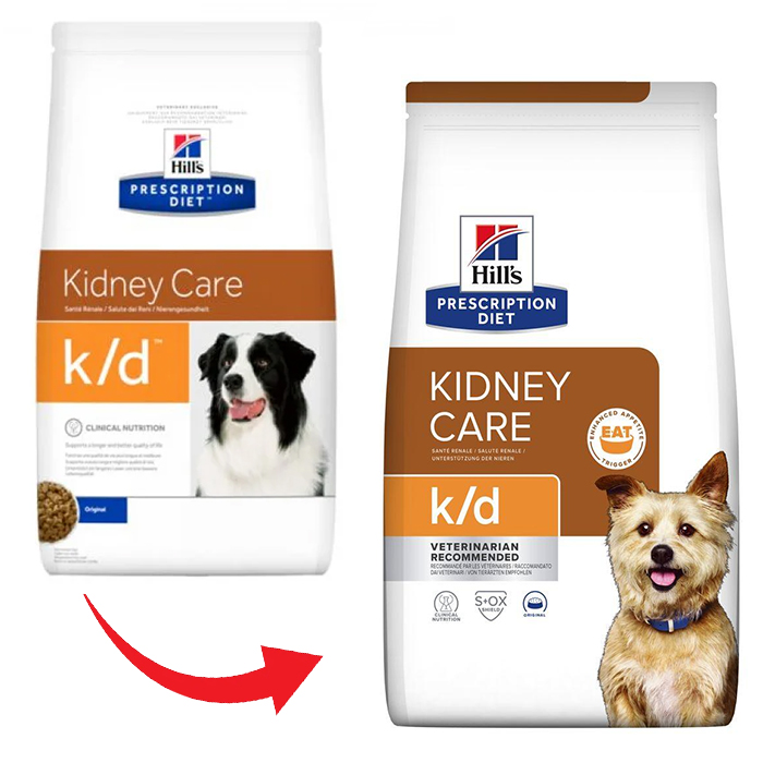 Корм Hill's Prescription Diet K/D для собак із нирковою/серцевою недостатністю 12кг