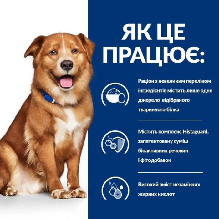 Сухой корм Hills Prescription Diet Canine Derm Complete Mini для собак при пищевой аллергии и атопическом дерматите 1 кг