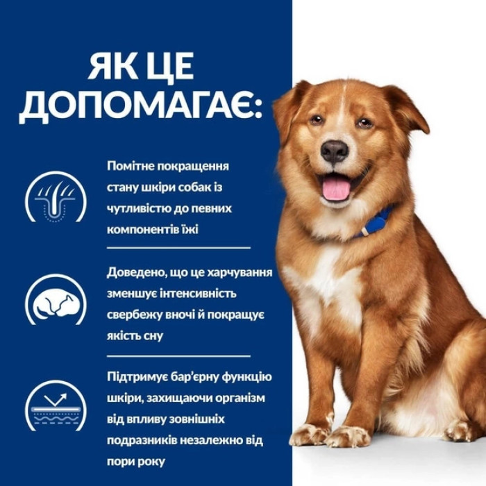 Сухой корм Hills Prescription Diet Canine Derm Complete Mini для собак при пищевой аллергии и атопическом дерматите 1 кг